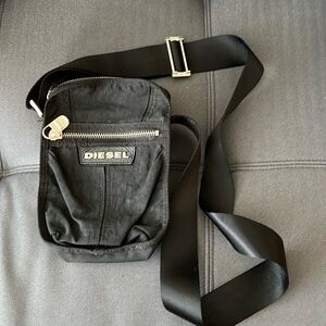 Small diesel over shoulder cross body bag